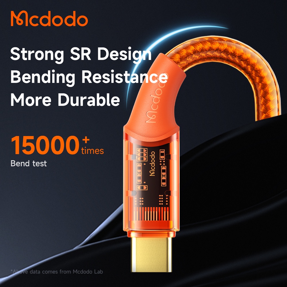 Cáp sạc nhanh MCDODO CA-211 PD 100W Type C QC 4.0 5A Type C cho laptop/ điện thoại