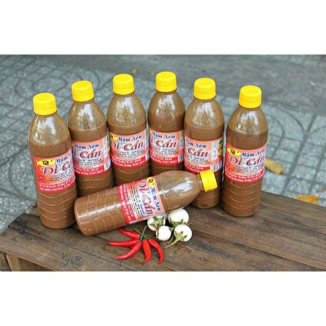 Mắm nêm Dì Cẩn Đà Nẵng chai 500g | BigBuy360 - bigbuy360.vn