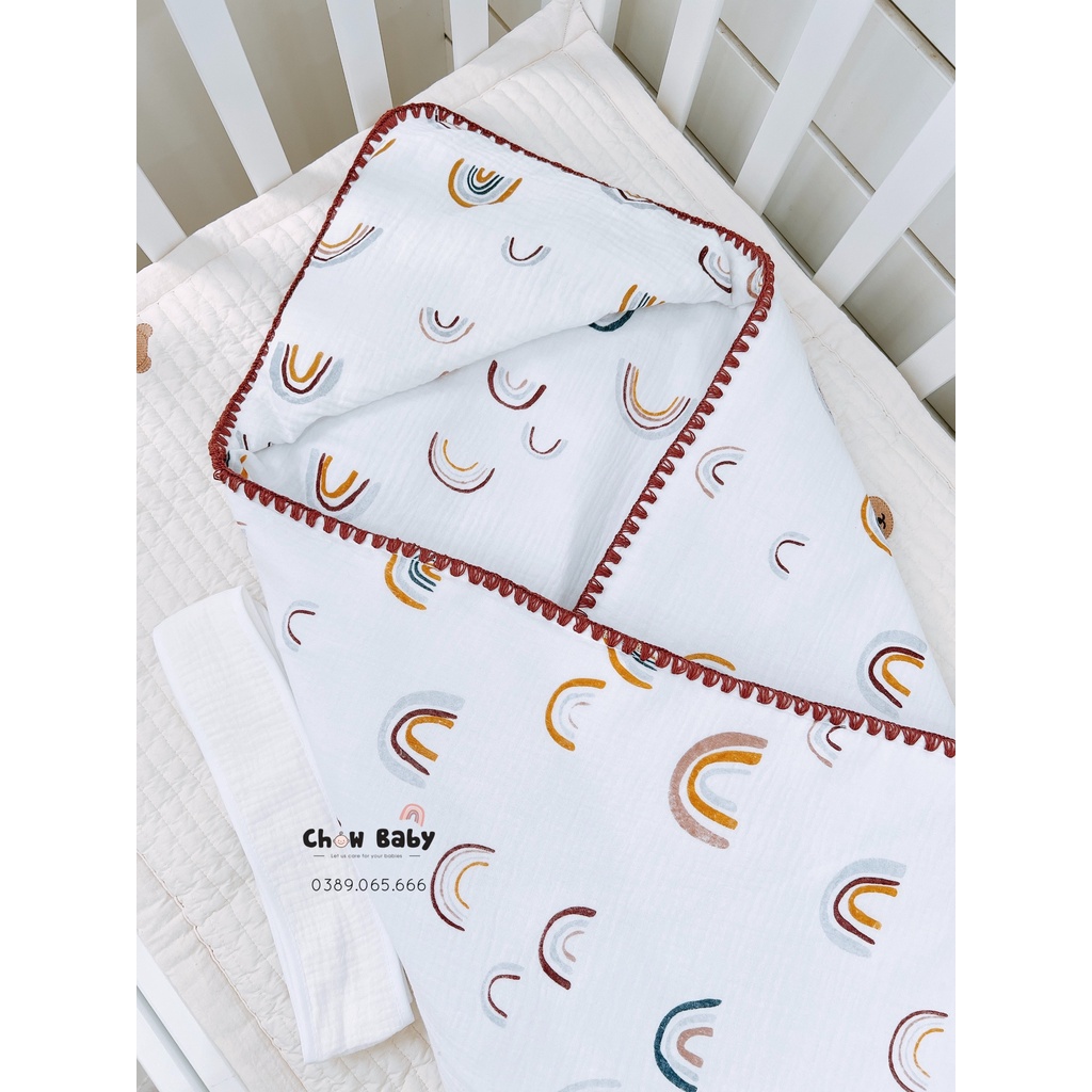 Ủ CHOÀNG XÔ TRẦN BÔNG MOCHEE CHO BÉ