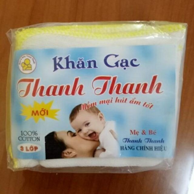 10 Khăn gạc; khăn sữ 3 lớp Thanh Thanh