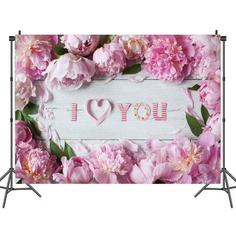Phông Nền Vải Treo Trang Trí Tiệc Valentine