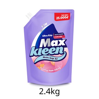 [Membership] Túi Nước Giặt Xả MaxKleen 2.4kg mùi ngẫu nhiên