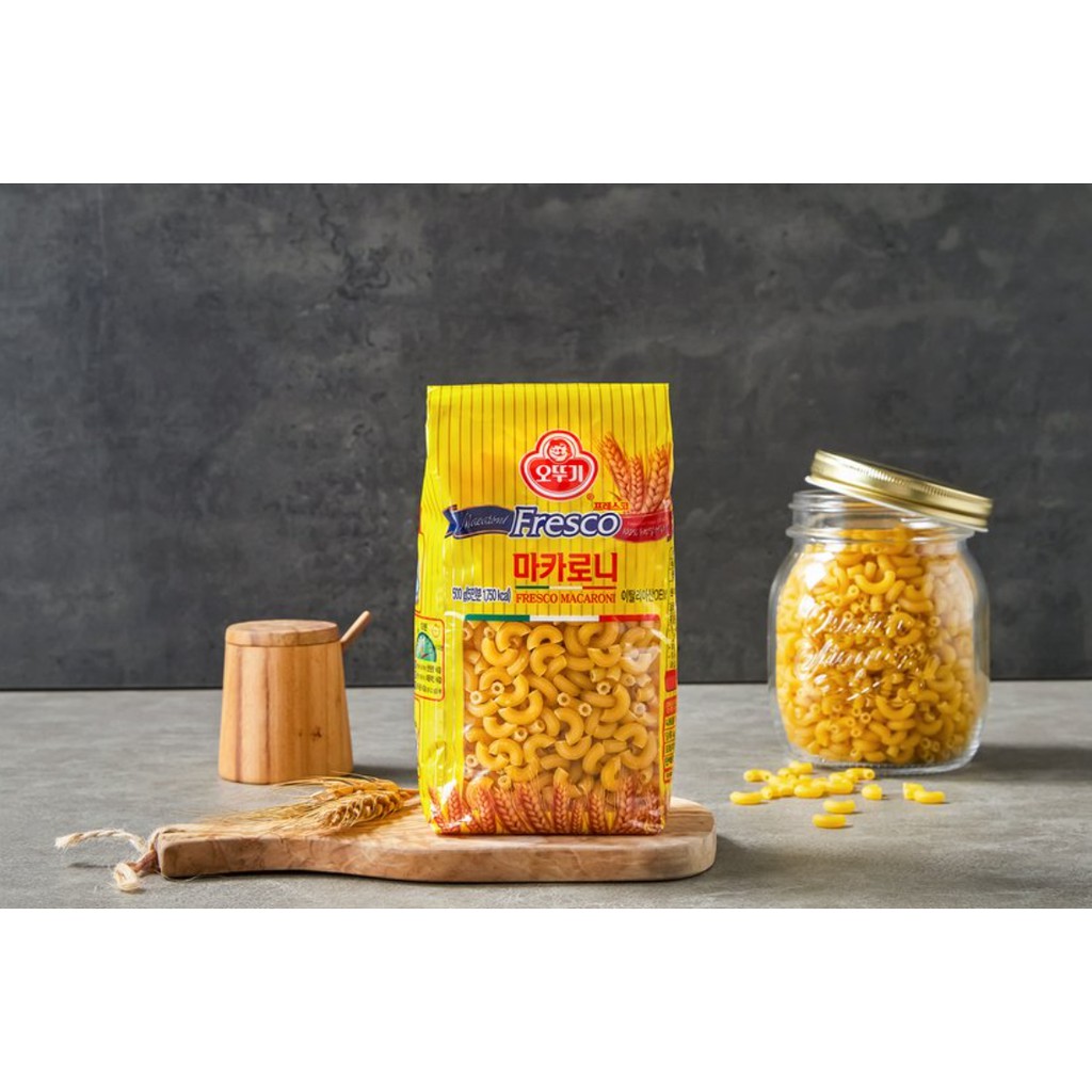 [OTTOGI] MỲ NUI ỐNG FRESCO MACARONI 500G - [오뚜기] 프레스코 마카로니 500G