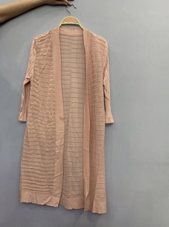 Áo khoác len form dài cardigan