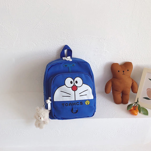 🔥Balo Đi Học Hình Mèo Máy Doraemon Đáng Yêu Cho Trẻ Em 2-5 Tuổi