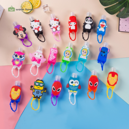 Hộp Đựng Nước Rửa Tay Bằng Silicone Tiện Dụng Kiểu Dáng Hoạt Hình Dễ Thương