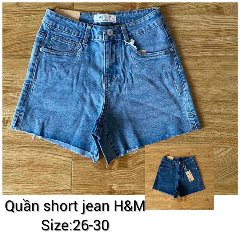 Quần short jean nữ dáng boyfriend HM Coachella-hàng xuất xịn