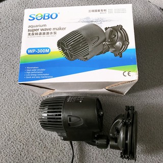 Máy Thổi Luồng, Tạo Sóng Sobo WP-300M 10W Cho Hồ Cá Cảnh, Tạo Dòng Chảy, Đẩy Phân,1 Công Đôi Việc