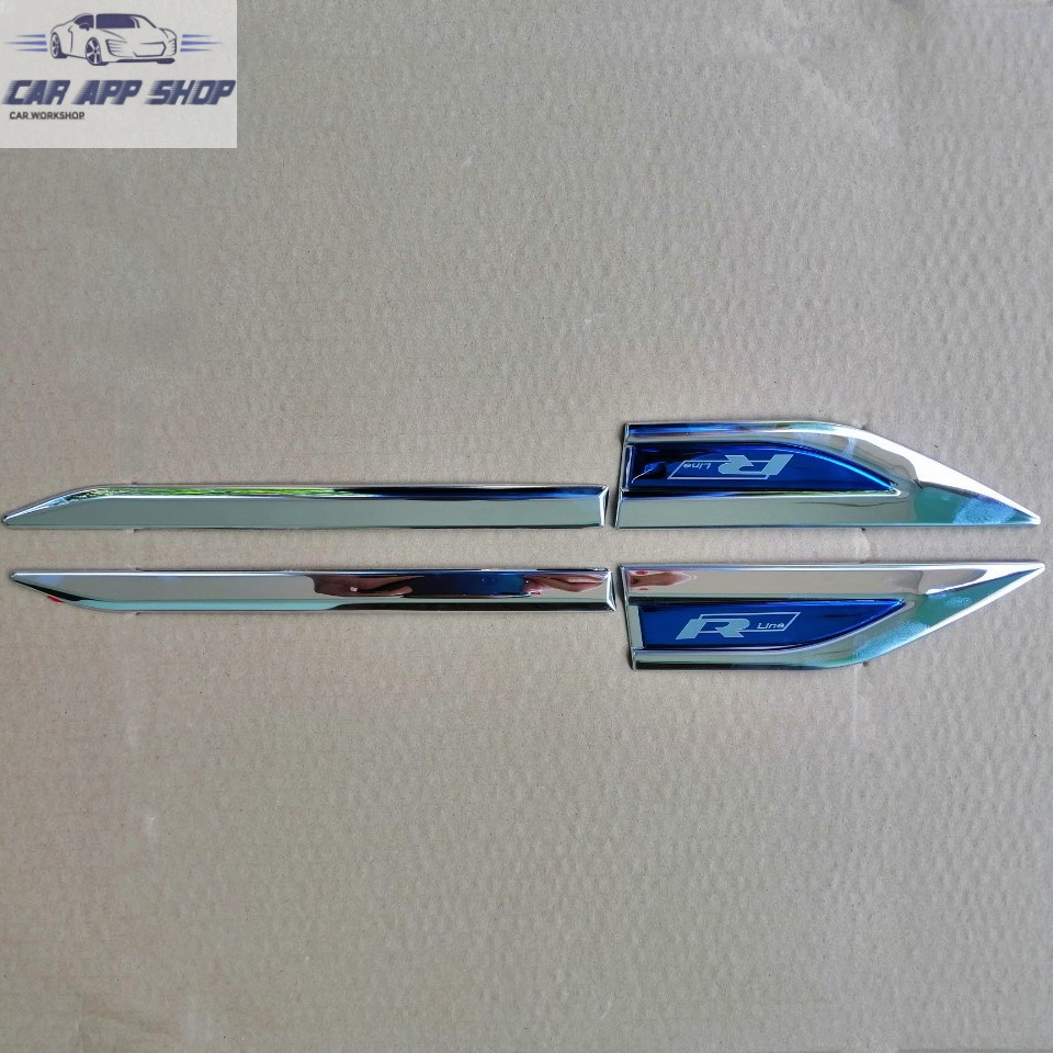 Bộ ốp 2  Mang Cá Hợp Kim Không gỉ,Lắp Cho Các Dòng Xe ,Kia, Hyunhdai, Toyota, Mazda, Ford, Honda | BigBuy360 - bigbuy360.vn