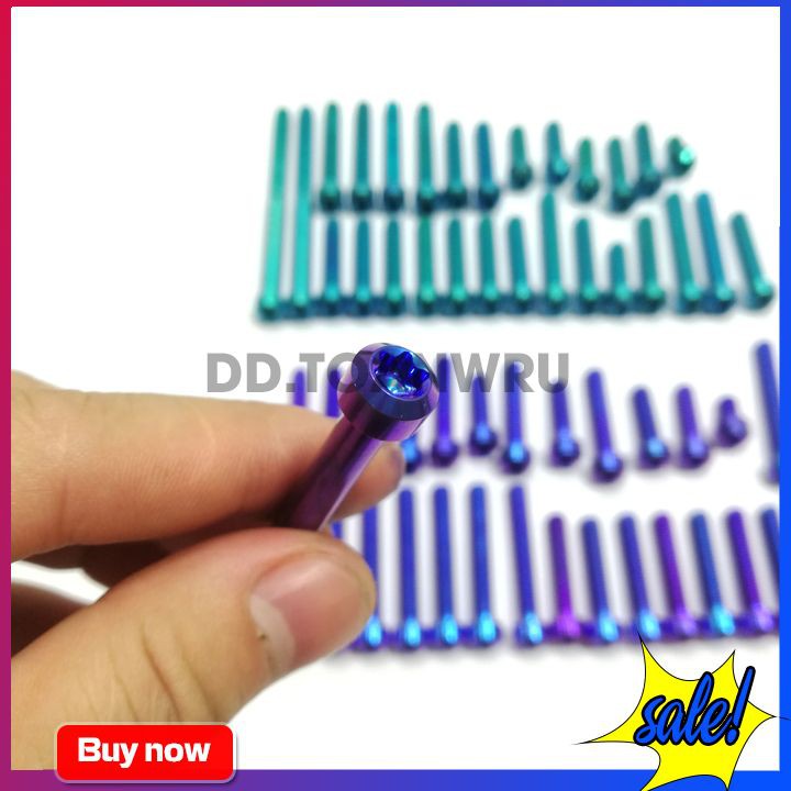 Full Bộ Ốc Gắn Lốc Máy cho xe Raider Fi - Siêu chất Siêu rẻ