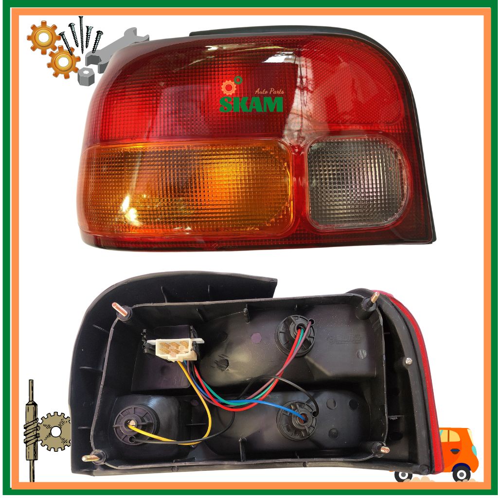 Đèn hậu/ Đèn lái sau Kia Pride - Skam Autoparts