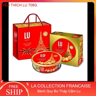 Bánh quy bơ thập cẩm LU hộp 708g