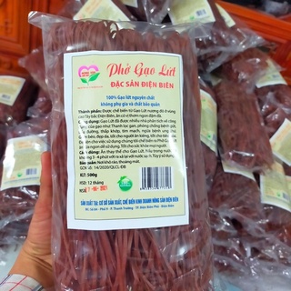 Bún, phở gạo lứt đỏ