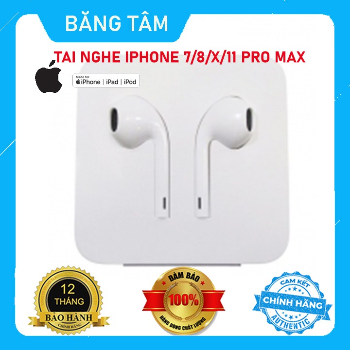 Tai Nghe Iphone – Tai Nghe Lightning – Dành cho Iphone 7/8/X/11 Promax Hàng Zin Foxconn
