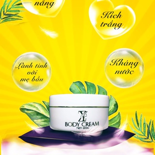 Kem dưỡng body siêu trắng zy body cream
