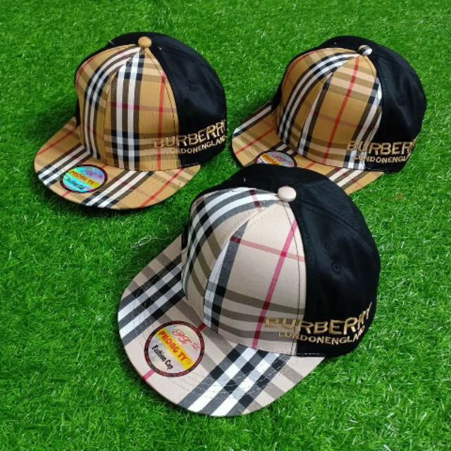 Mũ snapback phong cách Hip hop buberry
