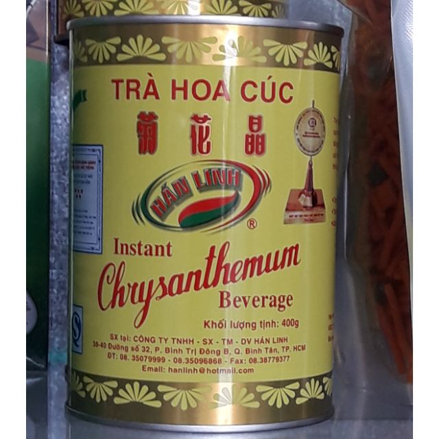 Trà hoa cúc lợi sữa Hán Linh loại 1 400g