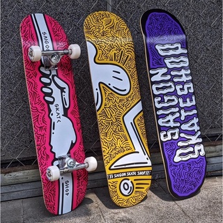 Ván trượt skateboard saigon skateshop doodle series 8.0