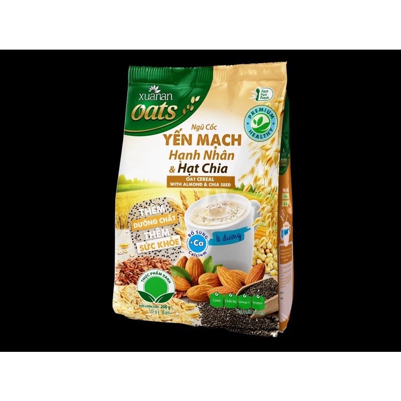 Ngũ cốc Hạnh Nhân 200g( có quà tặng)