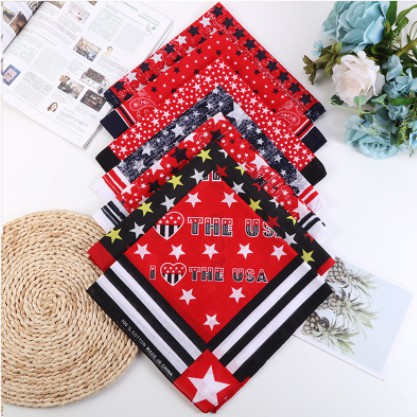 Khăn bandana turban unisex mầu sắc cá tính cho nam và nữ BDN04