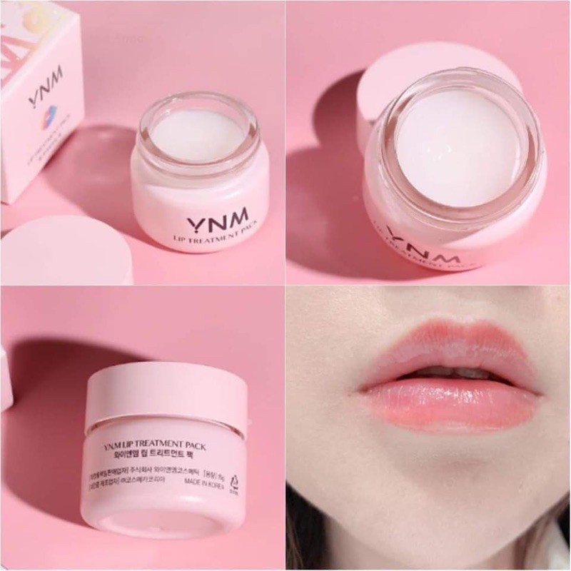 Mặt Nạ Ngủ môi,Dưỡng Ẩm Cho Môi Ynm Lip Treatment Pack 15G