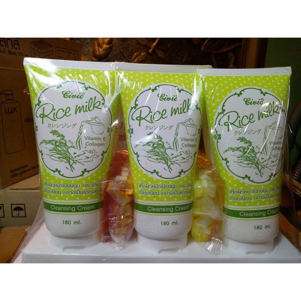 Sữa rửa mặt gạo Rice milk 180ml