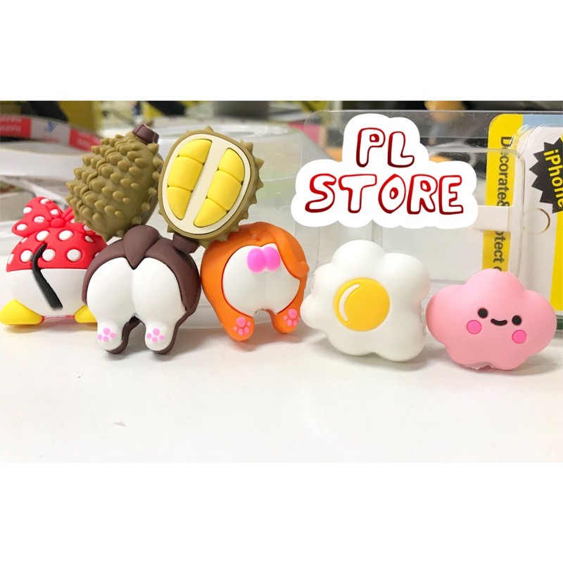 Bọc đầu dây sạc bảo vệ cáp sạc cartoon (mẫu mới) | BigBuy360 - bigbuy360.vn