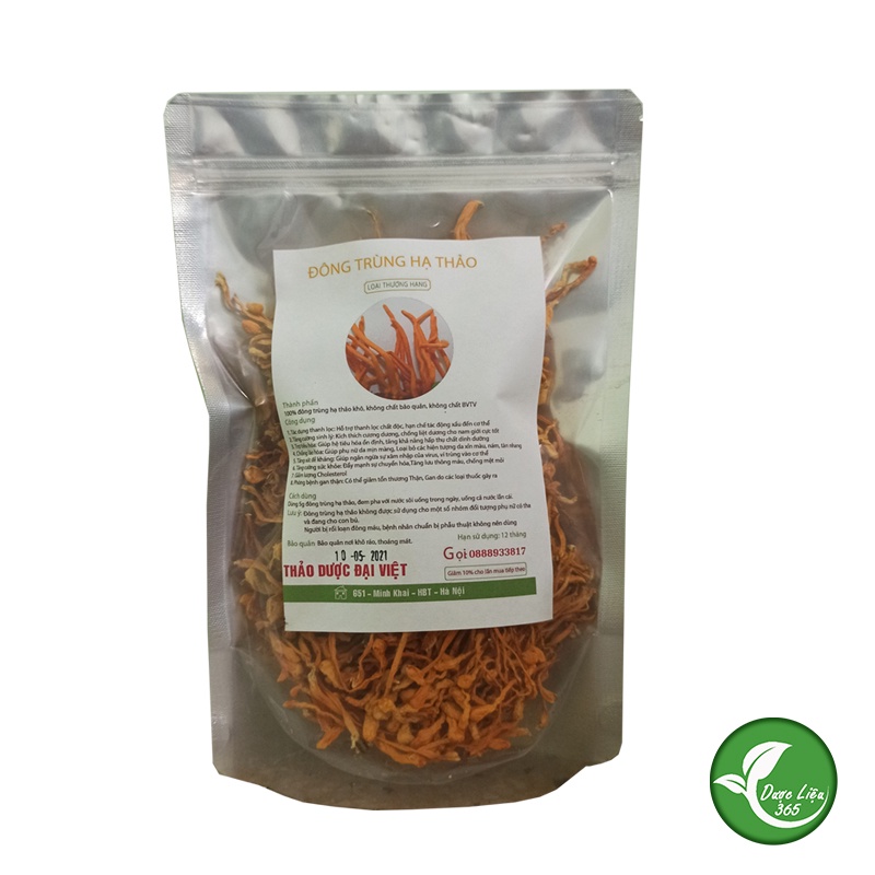 Đông Trùng Hạ Thảo [100g] sấy nhiệt loại thượng hạng