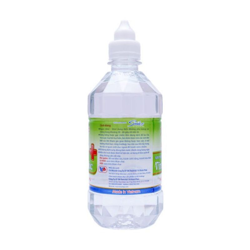 Nước muối sinh lý Vĩnh Phúc Natriclorid 0.9% (500ml)