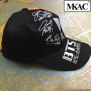 Nón Kết thời trang in logo BTS