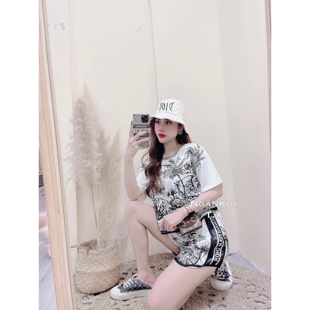 Set bộ cây dừa cotton lụa - S59  , thời trang nữ Hamoon | BigBuy360 - bigbuy360.vn