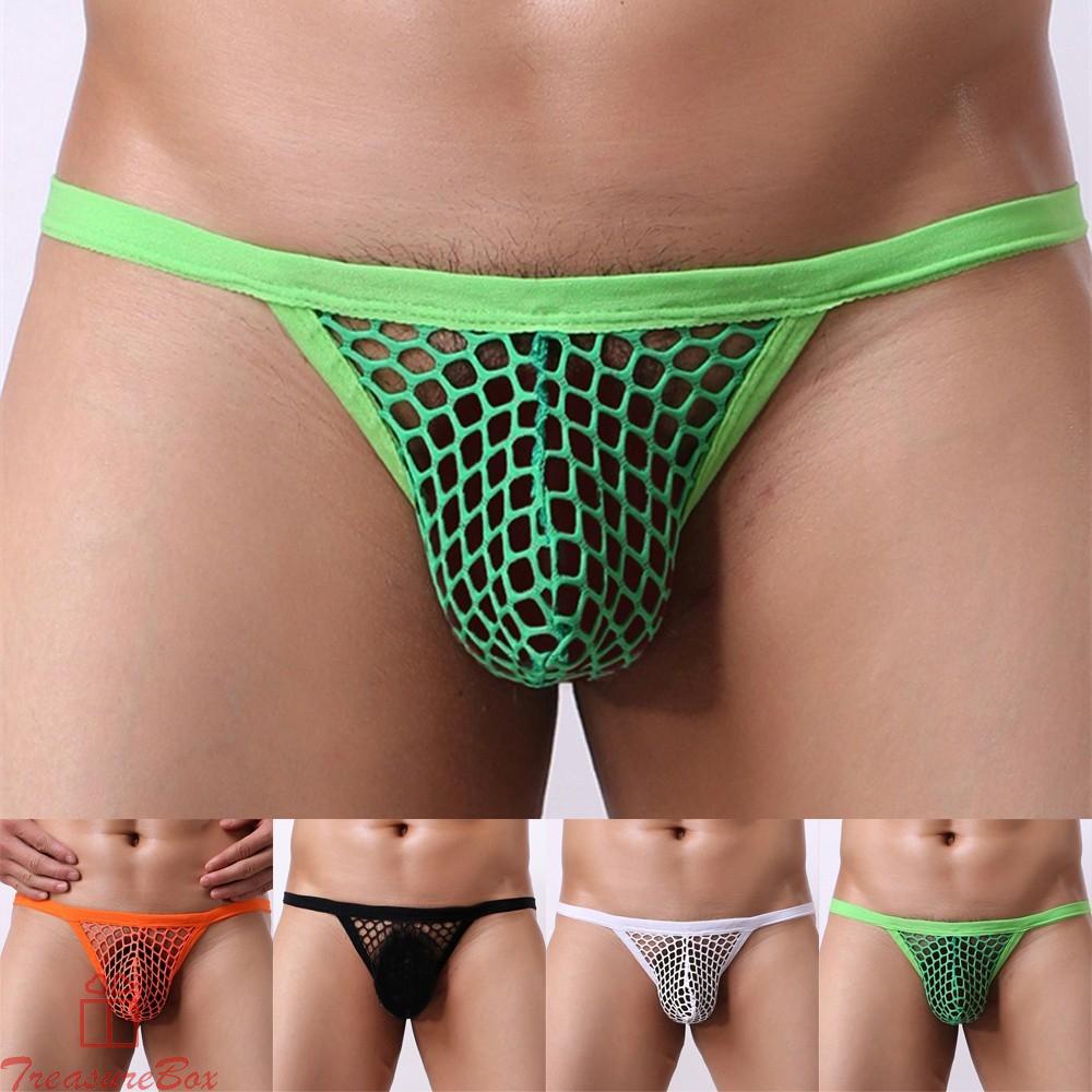 Underwear Underpant G-String Lingerie Undies Low Men Cheeky Thongs G Mens