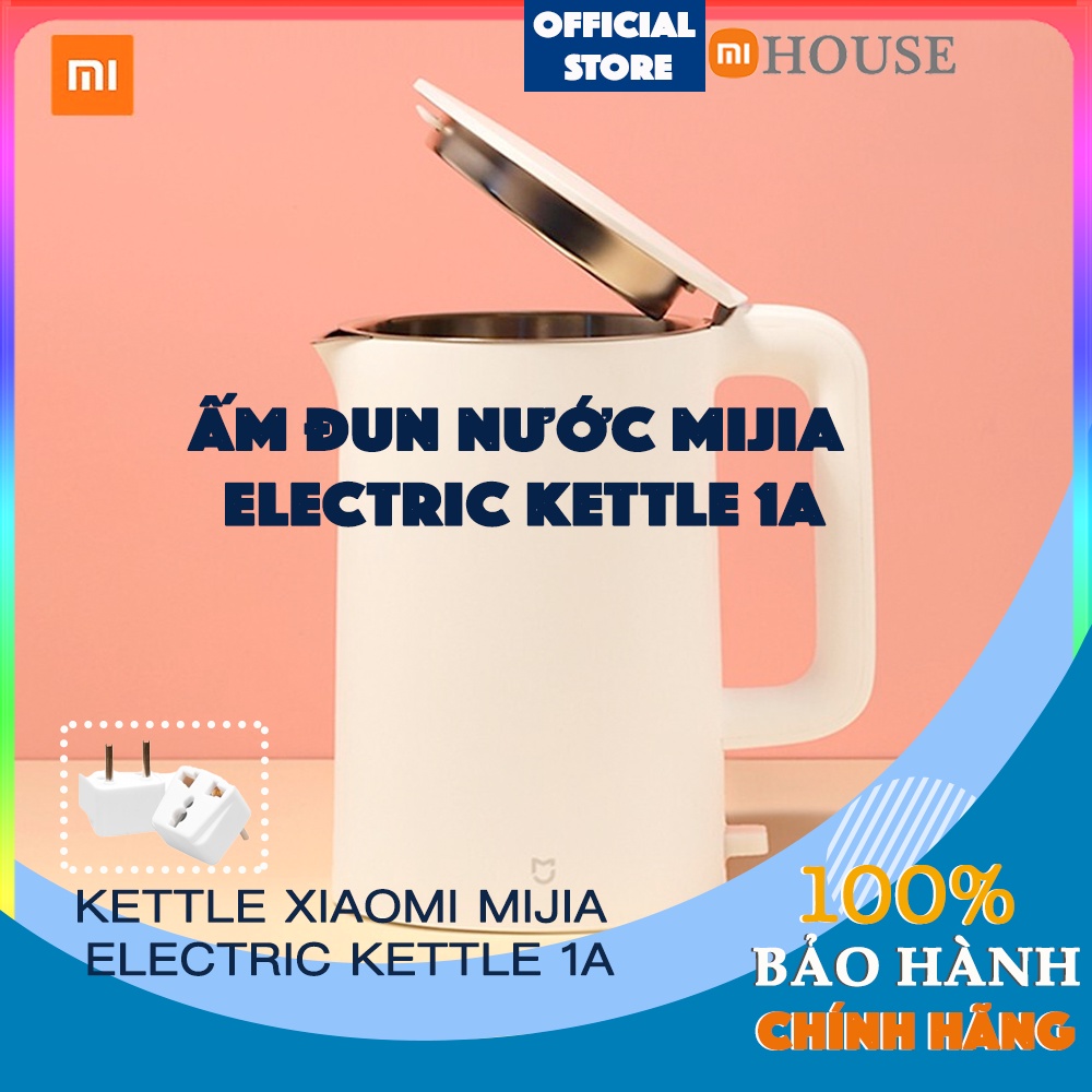 SẴN | Ấm Đun Nước Xiaomi Mijia Electric Kettle - 1800W - Dung tích 1L5 - Chính hãng MiHouse