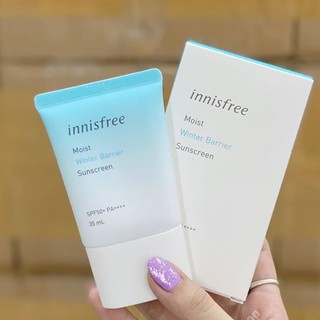 Kem Chống Nắng Dưỡng Ẩm Dành Cho Da Khô Innisfree Moist Winter Barrier SPF 50+ PA++++ 35ml