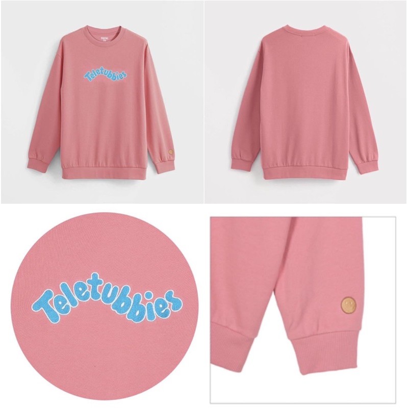 Áo nỉ Spao x Teletubbies