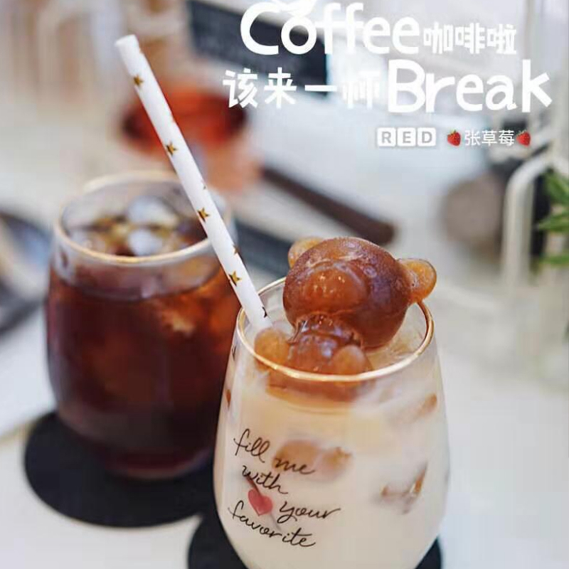 Khuôn Silicone Làm Đá Hình Gấu Dễ Thương