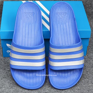 Dép Adidas Duramo chính hãng xanh dương bạc