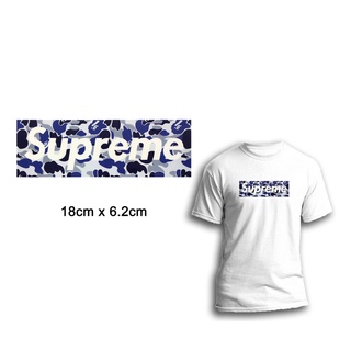 Miếng ủi truyền nhiệt offset dán quần áo hình SUPREME 08