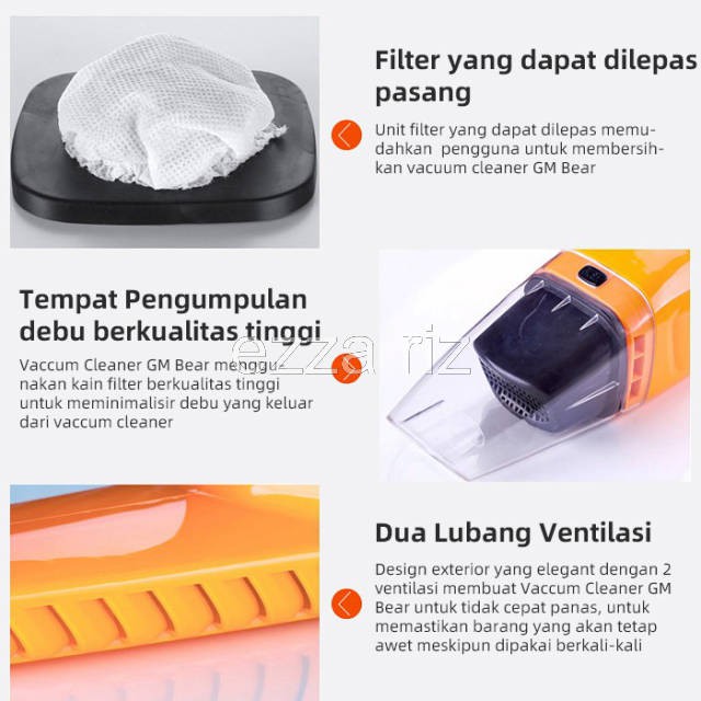 Bộ Dụng Cụ Vệ Sinh Xe Hơi Riz - Gm 1047 X03 | BigBuy360 - bigbuy360.vn