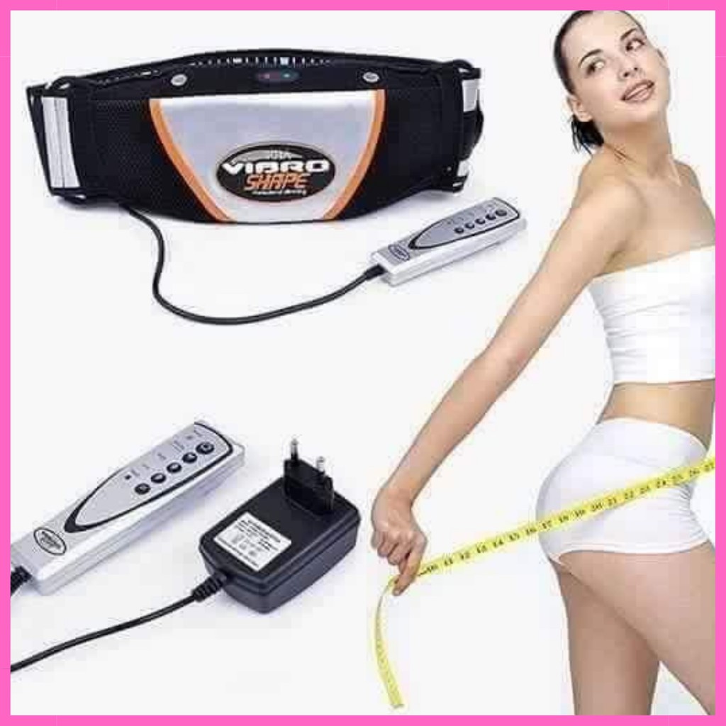 đai massage giảm mỡ bụng , máy massage bụng VIBRO SHAPE  giảm mỡ toàn thân HIỆU QUẢ NHANH