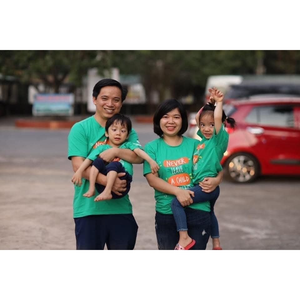 [CHÍNH HÃNG] Áo Thun T-Shirt Trẻ Con Hội Gia Đình Trẻ Bại Não - CPFAV
