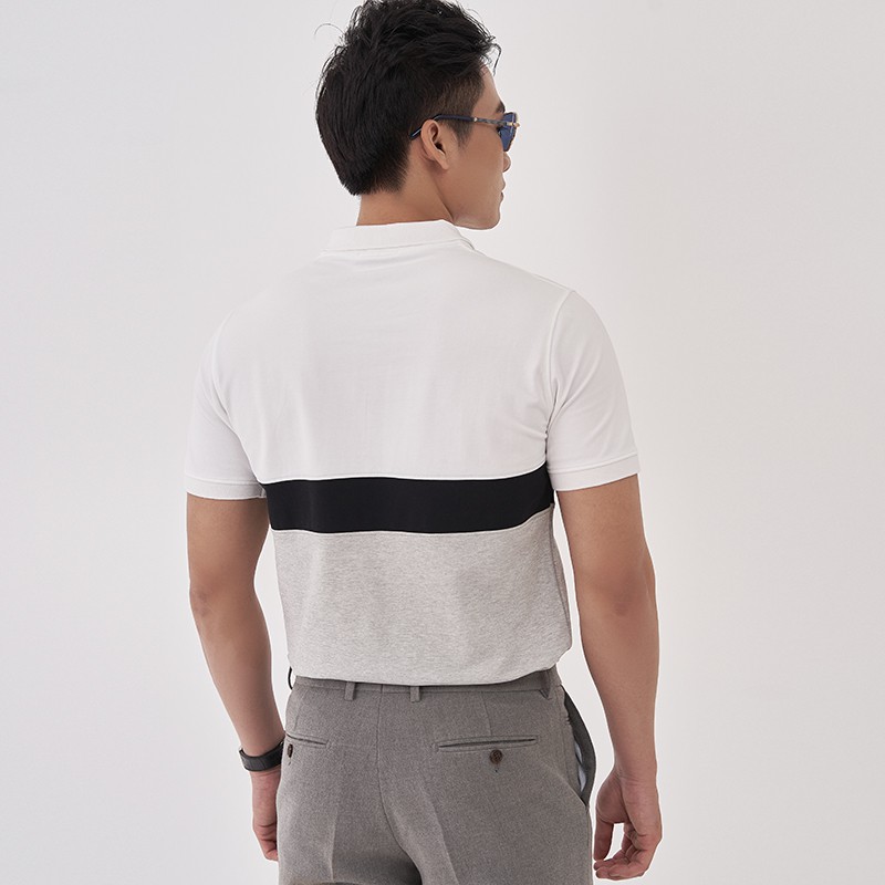 Áo Polo Nam Có Cổ, Viền Ngang Ngực Lớn, Chất Cotton 100%  - Sợi Đan 40 Cao Cấp, Áo Phông Nam Venisce | BigBuy360 - bigbuy360.vn