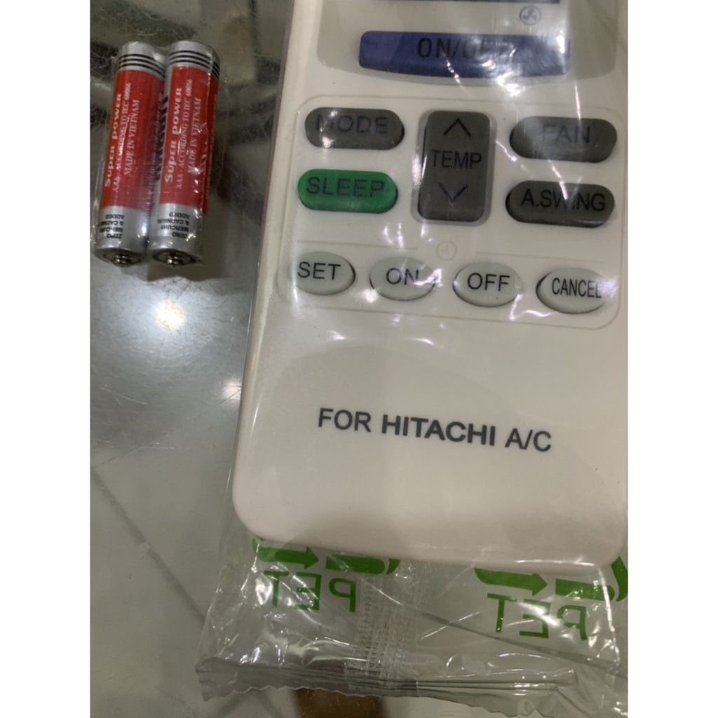 REMOTE MÁY LẠNH HITACHI RAR-1D3 - ĐIỀU KHIỂN ĐIỀU HÒA HITACHI RAR-1D3