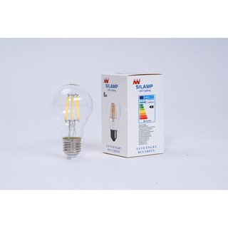 BÓNG ĐÈN LED Dây Tóc Edison A60 6W E27