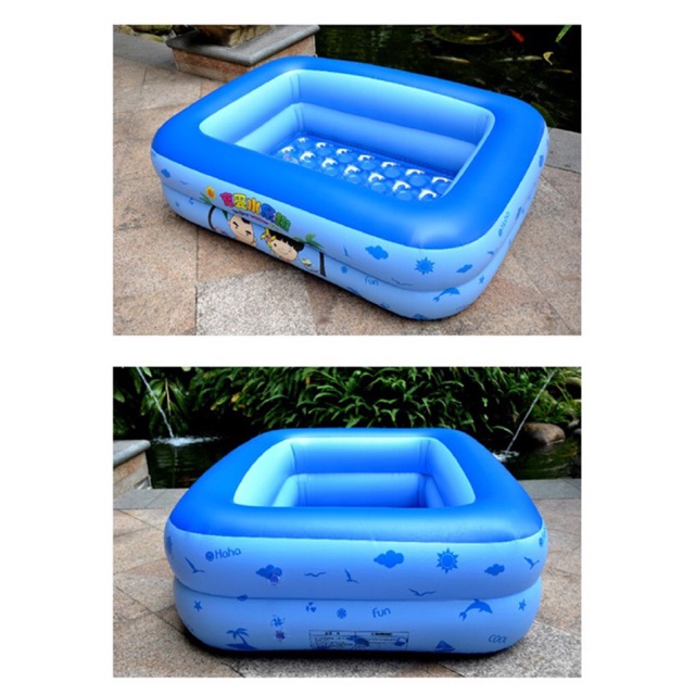 Hồ bơi 2 tầng cho bé sỉ 130