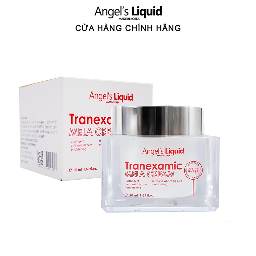 Kem Dưỡng Tranexamic Acid Mờ Nám Chuyên Sâu Angel's Liquid Mela Cream 50ml