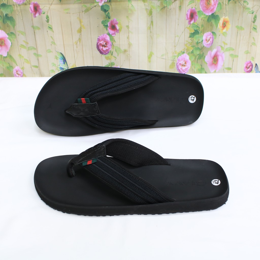 DÉP KẸP NAM GIAVY L494, quai bố, đế cao su tiện lợi, dễ sử dụng