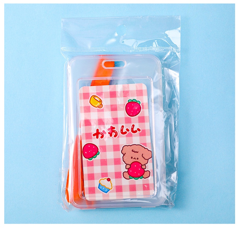 Bao đựng thẻ học sinh, nhân viên kèm dây đeo cute BAG U DAYDEOTHE125
