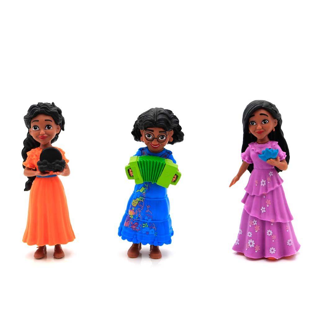 DARNELL Set 6 Mô Hình Mô Phỏng Nhân Vật Phim Hoạt Hình Casita Abuela Madrigal