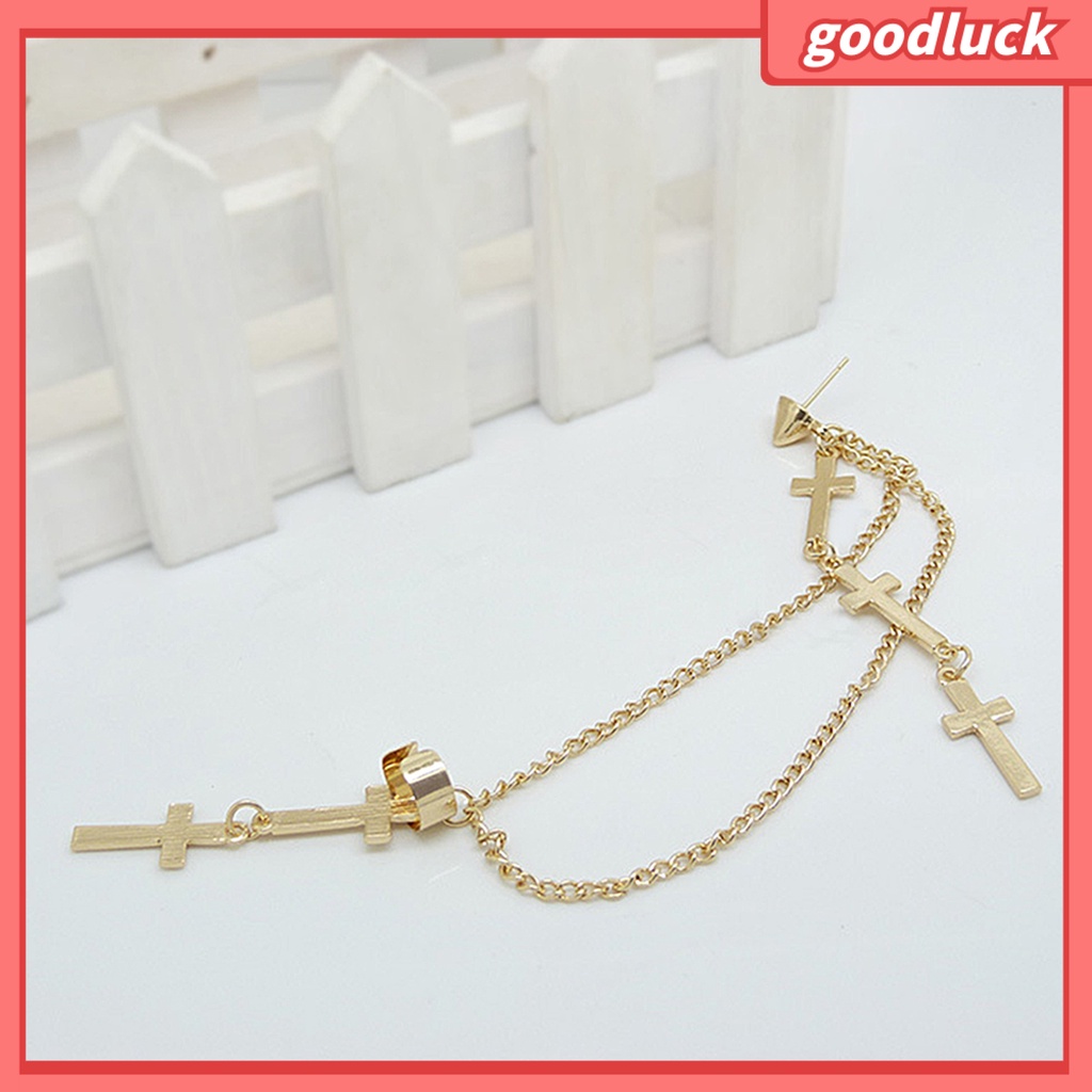 Đôi khuyên tai dài tua rua phong cách Gothic thời trang cho nữ